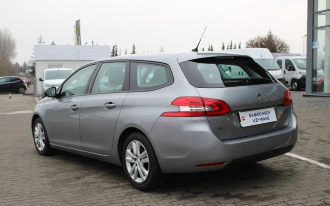 Peugeot 308 cena 44900 przebieg: 145439, rok produkcji 2019 z Tarnogród małe 407
